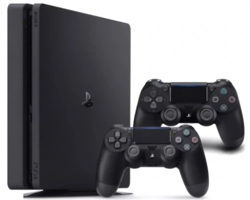 PlayStation 4 Slim 1TB + доп. геймпад[Б.У ПРИСТАВКИ]